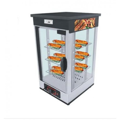 Food Warmer Table Top with 3 SS Wire Grills 60 Ltrs