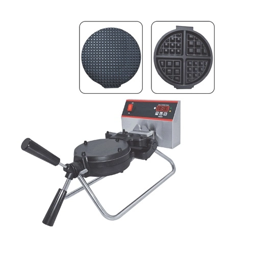 Rotary Waffle Machine 7 Inch Circular Digital