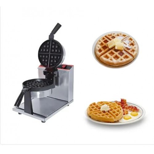 Rotary Waffle Machine 8 Inch Circular 1 Waffle