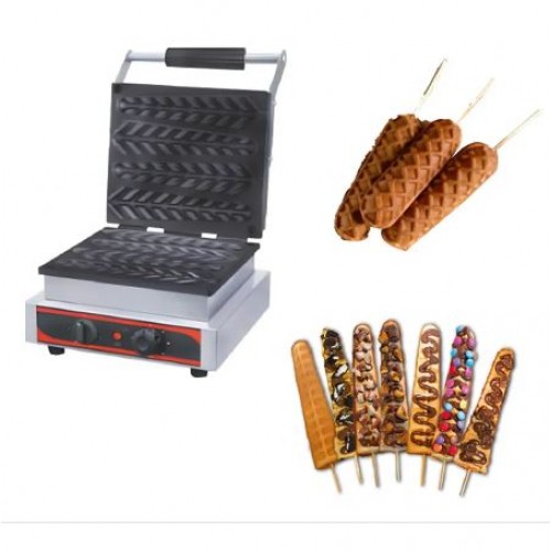 Stick Waffle Machine 8 Inch Long 4 Sticks