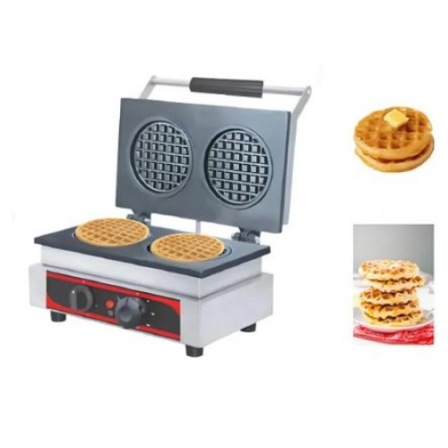 Waffle Machine 4 Inch Circular 2 Waffles