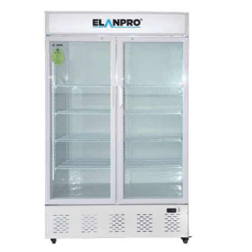 Glass Door Visi Cooler Double Door 1000 Ltrs Elanpro