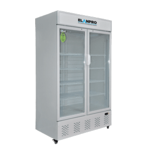 Glass Door Visi Cooler Double Door 700 Ltrs Elanpro