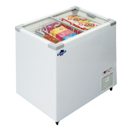 Flat Glass Freezer 236Ltr Rockwell