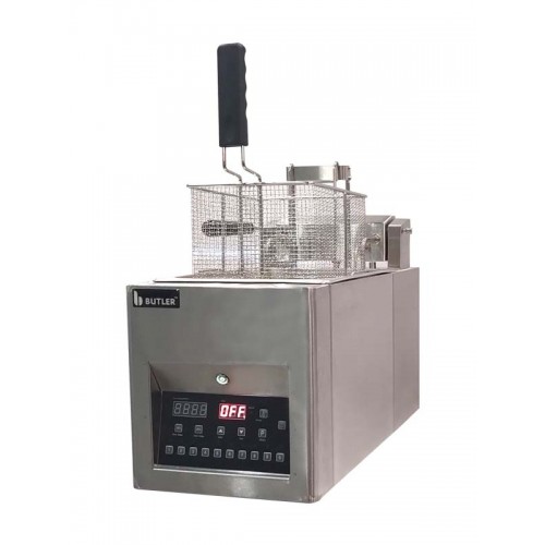 12 litre Single Tank Electric Fryer with digital controls and auto lift