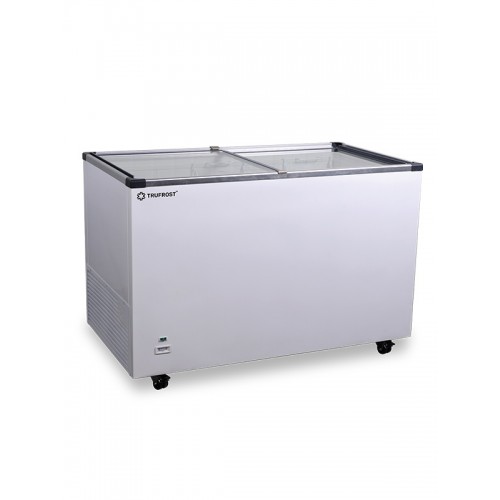 Glass Top Chest Freezer 330 Litres