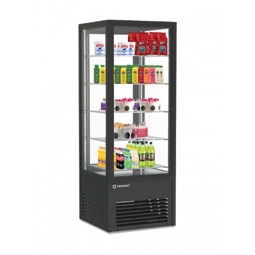 Panoramic Refrigerated Showcase 4 Side Glass 5 Layer